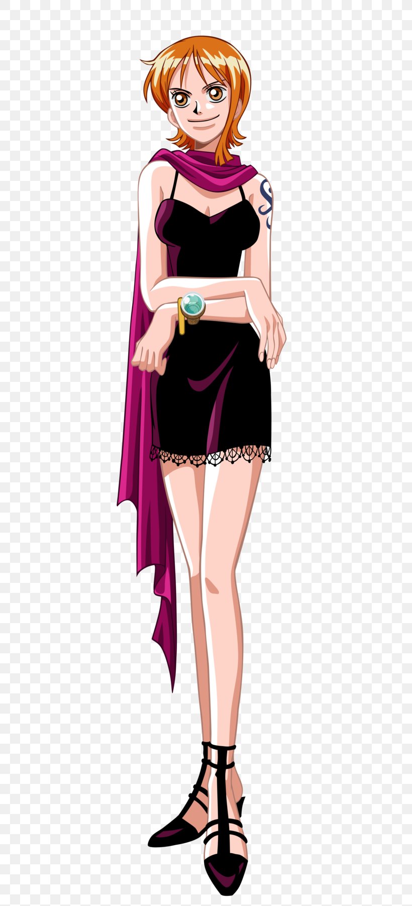 Nami Monkey D. Luffy Nico Robin Roronoa Zoro Dress, PNG, 443x1803px,  Watercolor, Cartoon, Flower, Frame, Heart