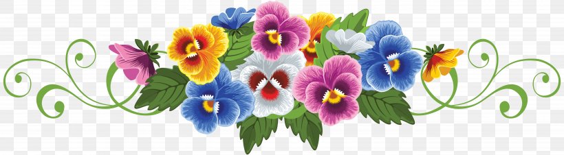 Pansy Stock Photography Royalty-free Clip Art, PNG, 5545x1531px, Pansy, Can Stock Photo, Cut Flowers, Floral Design, Floristry Download Free