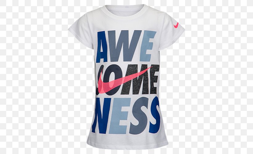 T-shirt Sleeve Logo Font, PNG, 500x500px, Tshirt, Active Shirt, Blue, Brand, Clothing Download Free