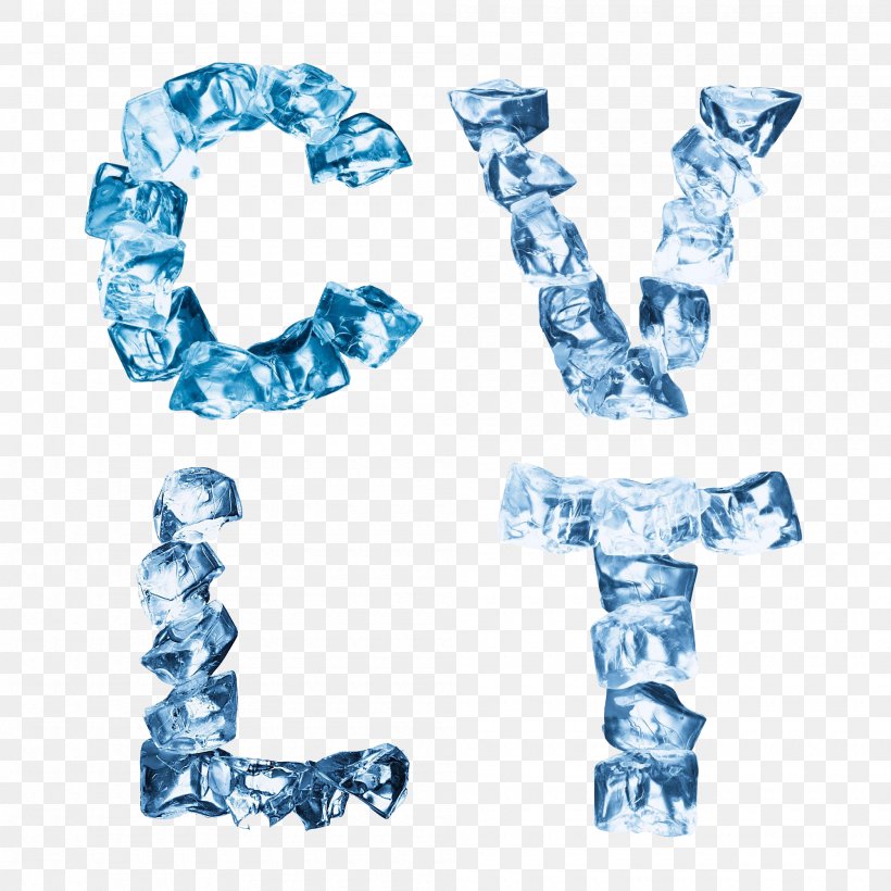 Letter Font Ice Image Design, PNG, 2000x2000px, Letter, Alphabet, Art, Blue, Body Jewelry Download Free