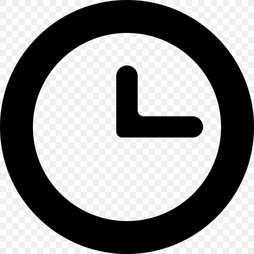 Time & Attendance Clocks, PNG, 980x980px, Clock, Alarm Clocks, Area, Black And White, Brand Download Free
