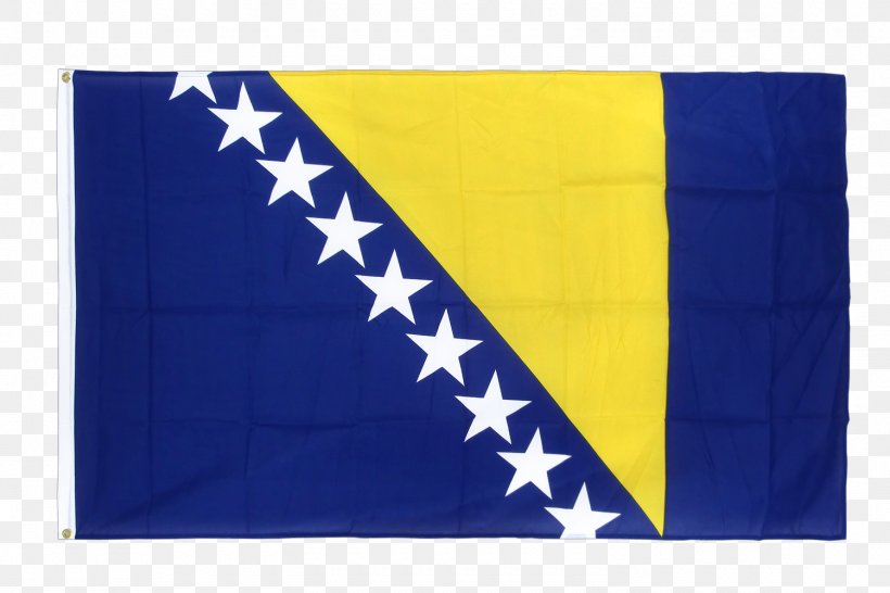 Flag Of Bosnia And Herzegovina Bosnian Independence Day National Flag, PNG, 1500x1000px, Bosnia And Herzegovina, Blue, Bosnian, Bosnian Independence Day, Flag Download Free