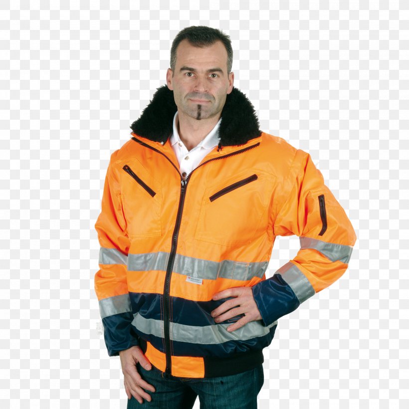 Hoodie Bluza Jacket Personal Protective Equipment, PNG, 2000x2000px, Hoodie, Bluza, Hood, Jacket, Orange Download Free