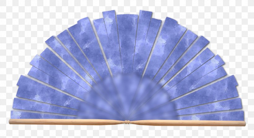 Fan, PNG, 1645x895px, Fan, Blue, Cobalt Blue, Decorative Fan, Material Download Free