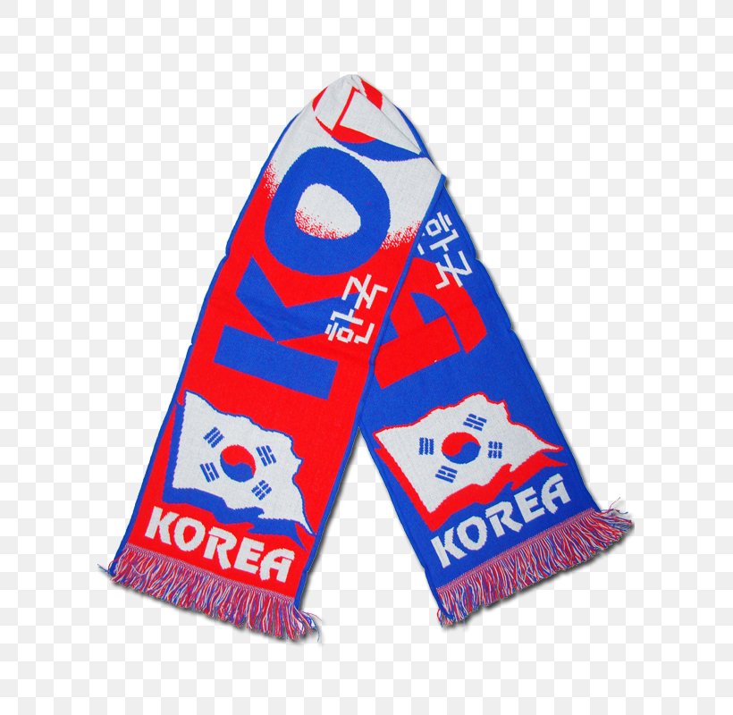 Scarf South Korea Calle Sevilla Fútbol Club Villarreal, PNG, 700x800px, Scarf, Cornerfootball, Electric Blue, Flag Of South Korea, Football Download Free