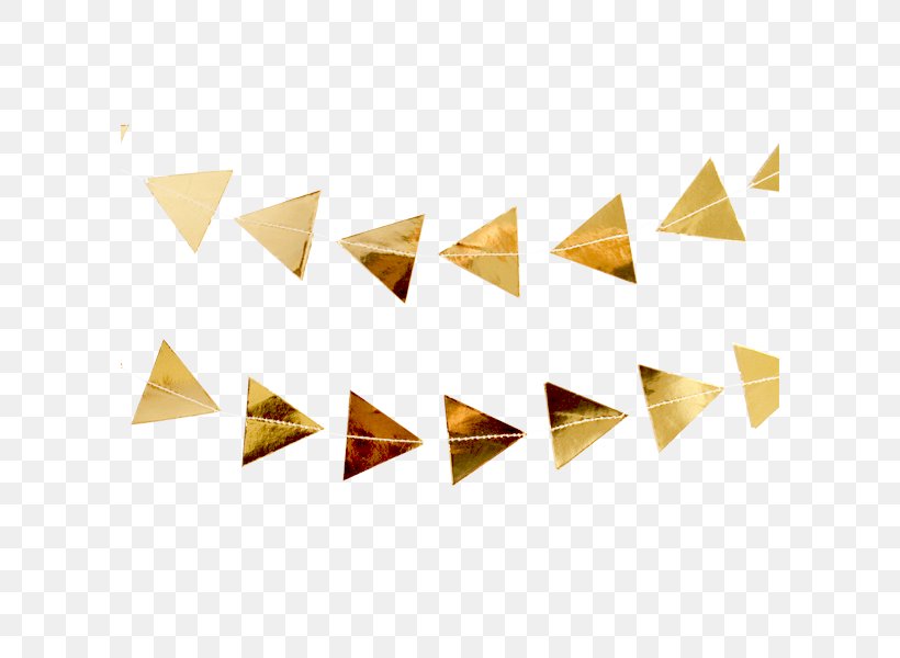 Triangle Paper Gold Decagon Hexagon, PNG, 600x600px, Triangle, Aluminium Foil, Color, Cup, Decagon Download Free