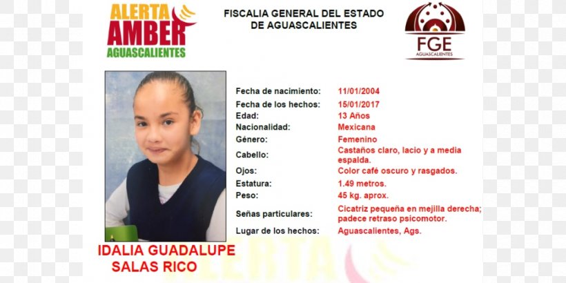 AMBER Alert Objetivo7 Prensa Libre Missing Person Photography Alerta, PNG, 1000x500px, Missing Person, Advertising, Age, Aguascalientes, Alerta Download Free