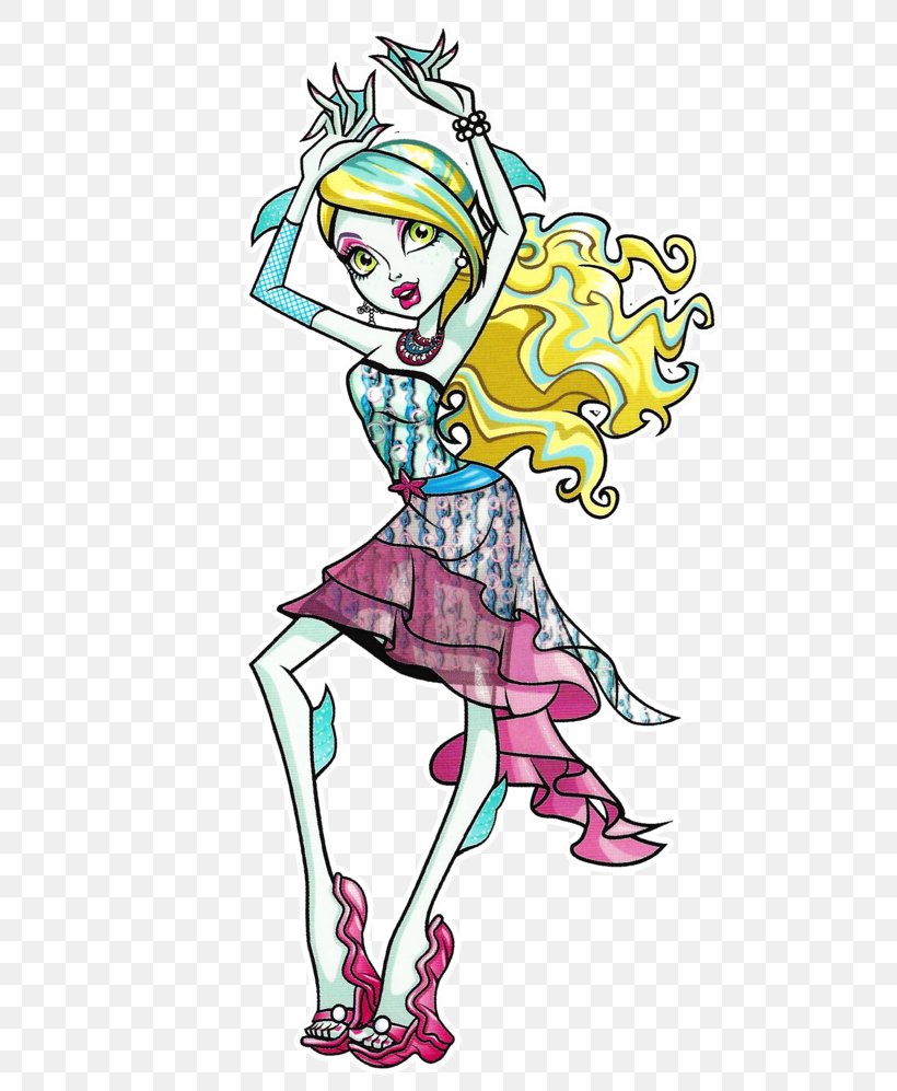 Monster High Doll Blue Toy, PNG, 600x997px, Watercolor, Cartoon, Flower, Frame, Heart Download Free