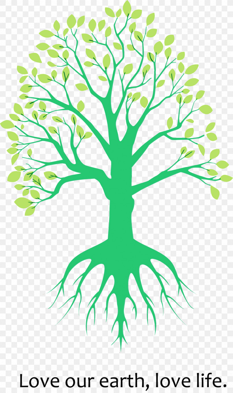 Green Root Leaf Plant Tree, PNG, 1783x3000px, Earth Day, Eco, Green, Leaf, Line Download Free
