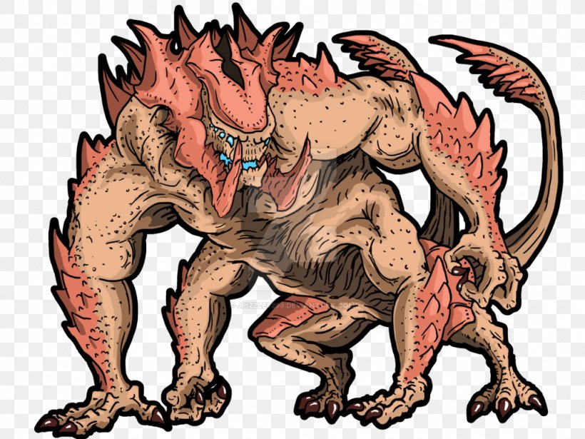 Mega Kaiju Godzilla Illustration Social Media, PNG, 1024x768px, Kaiju, Art, Claw, Demon, Dinosaur Download Free