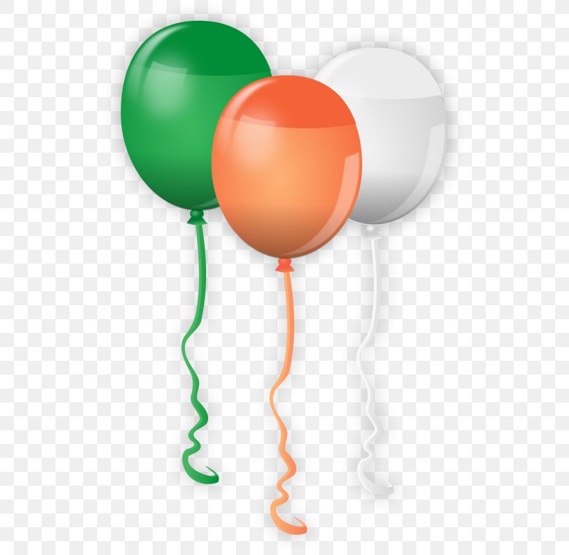 Saint Patrick's Day Balloon Party Clip Art, PNG, 530x800px, Saint Patrick S Day, Balloon, Birthday, Holiday, Irish People Download Free
