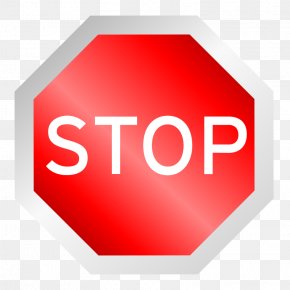 Stop - Stop Sign Safety Traffic Sign PNG