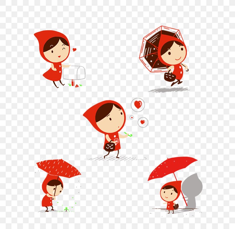 Little Red Riding Hood Clip Art, PNG, 800x800px, Little Red Riding Hood, Cartoon, Child, Comics, Fictional Character Download Free
