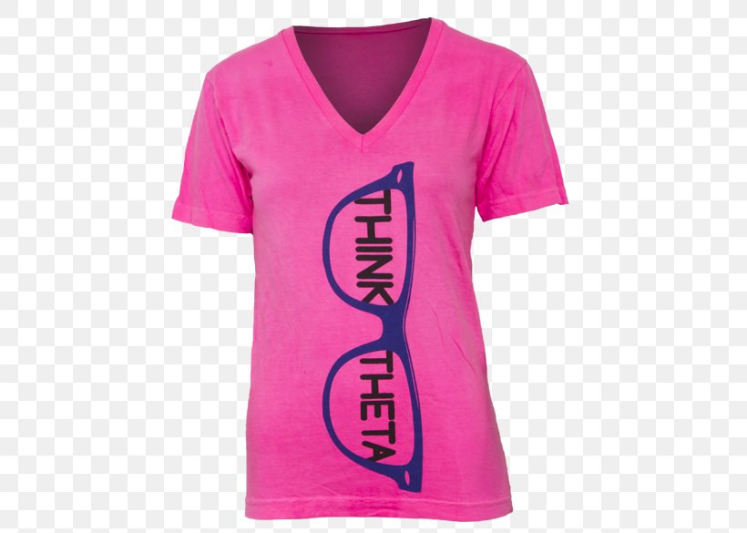 T-shirt Sleeve Neck Font, PNG, 464x585px, Tshirt, Active Shirt, Magenta, Neck, Pink Download Free