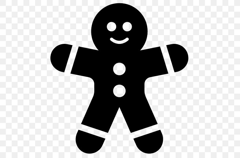 The Gingerbread Man Gingerbread House Frosting & Icing, PNG, 540x540px, Gingerbread Man, Biscuit, Black And White, Computer, Frosting Icing Download Free