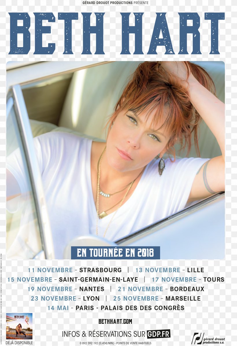 2018 Beth Hart Concerts Beth Hart @Le Silo Marseille Fire On The Floor, PNG, 2305x3362px, 2018, Beth Hart, Advertising, Concert, Magazine Download Free