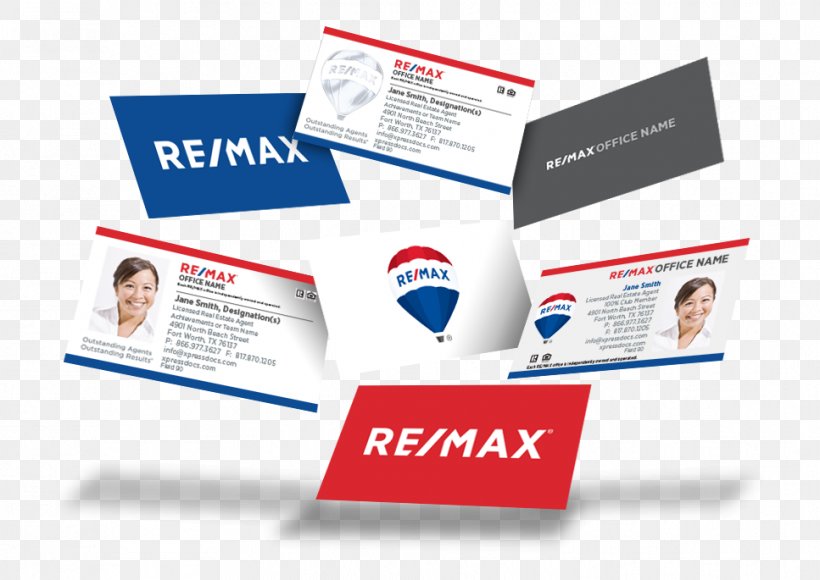 Business Cards Business Card Design Advertising RE/MAX, LLC, PNG, 967x685px, Business Cards, Advertising, Brand, Business, Business Card Design Download Free
