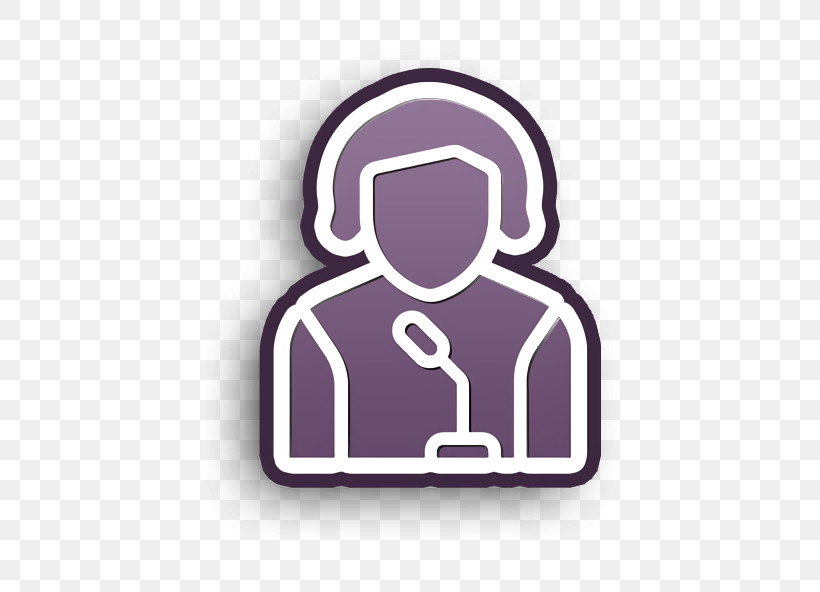 Jobs And Occupations Icon Speak Icon Speaker Icon, PNG, 502x592px, Jobs And Occupations Icon, Finger, Line, Logo, Material Property Download Free