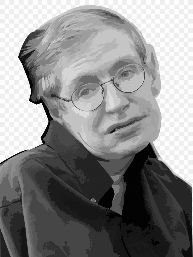 Stephen Hawking A Brief History Of Time The Theory Of Everything Physicist Scientist, PNG, 1729x2305px, 2018, Stephen Hawking, Author, Black And White, Brief History Of Time Download Free
