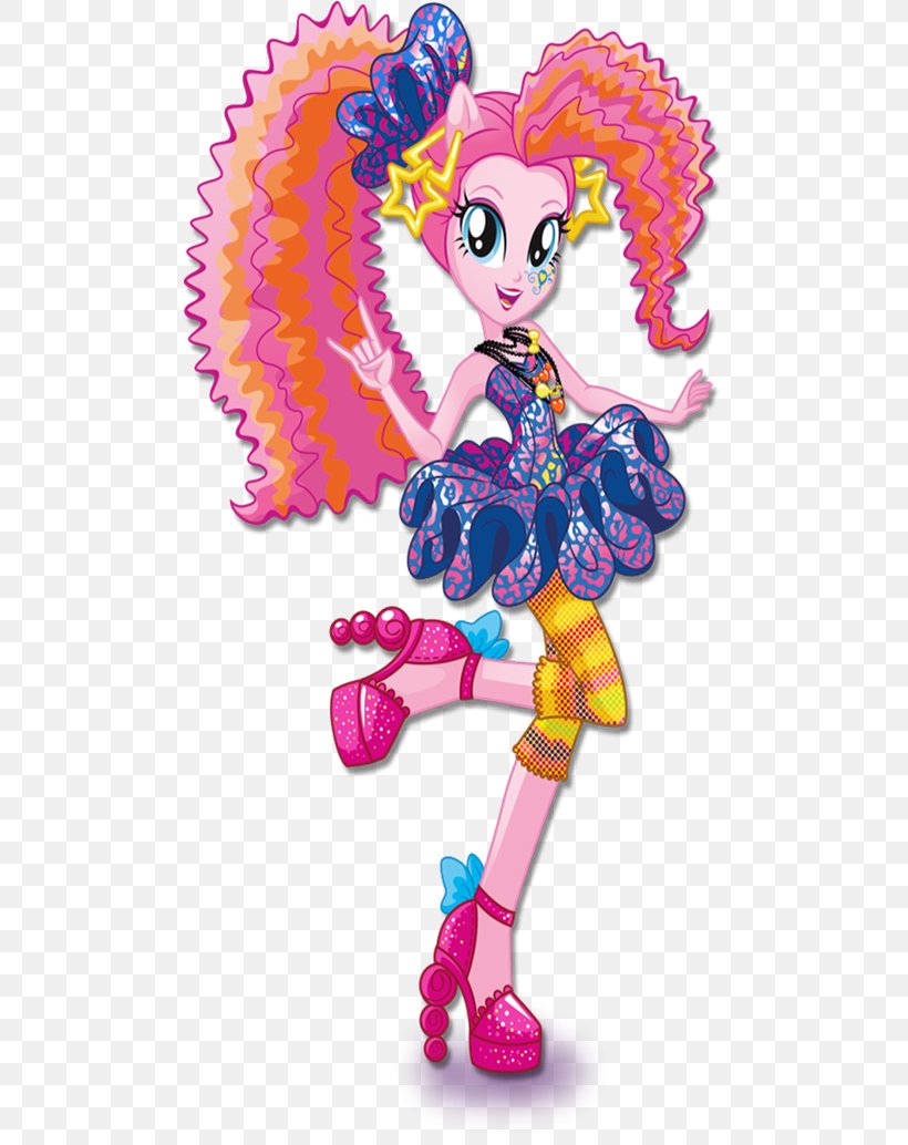 Pinkie Pie Rainbow Dash Twilight Sparkle Pony Rarity, PNG, 489x1034px, Pinkie Pie, Art, Doll, Fictional Character, Figurine Download Free