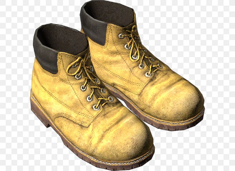 Boot DayZ Shoe Leather Walking, PNG, 612x599px, Boot, Brown, Dayz, Footwear, Gambling Download Free