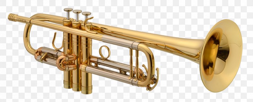 Cornet Trumpet Flugelhorn Orchestra Trombone, PNG, 2000x805px, Watercolor, Cartoon, Flower, Frame, Heart Download Free