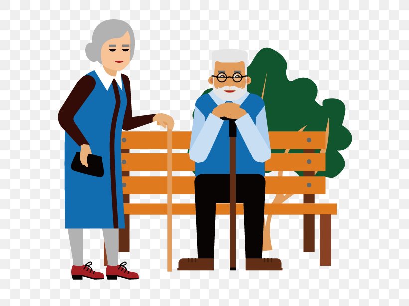 Old Age Vector Graphics Illustration Image Cartoon, PNG, 604x614px, Old Age, Business, Cartoon, Child, Communication Download Free