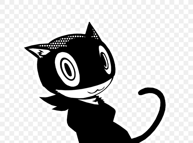 Persona 5 PlayStation 3 PlayStation 4 Shin Megami Tensei: Persona 3 Shin Megami Tensei: Persona 4, PNG, 669x611px, Persona 5, Artwork, Black, Black And White, Black Cat Download Free