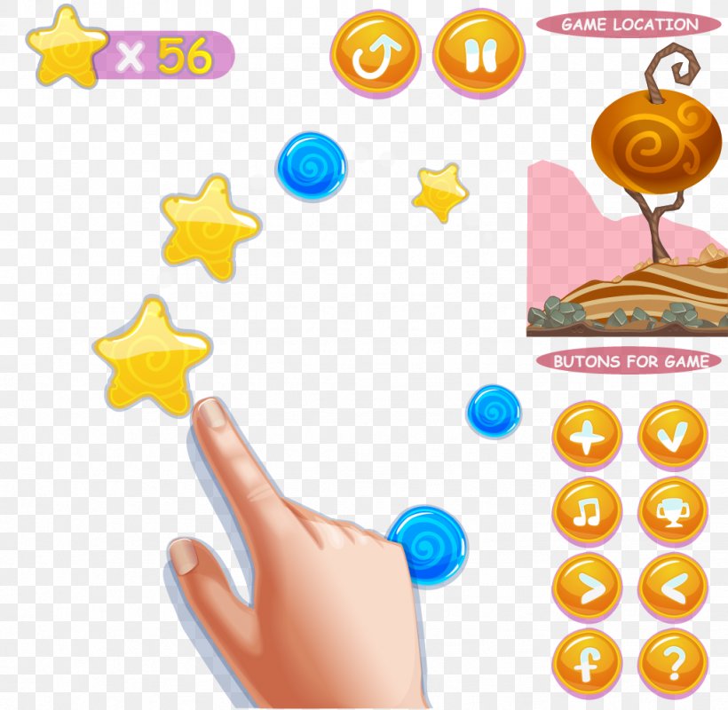 User Interface Game Design Download Interaction Design, PNG, 1027x1003px, Finger, Area, Clip Art, Hand, Material Download Free