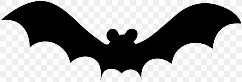 Bat Desktop Wallpaper Clip Art, PNG, 958x325px, Bat, Baseball Bats, Bat Wing Development, Black, Black And White Download Free