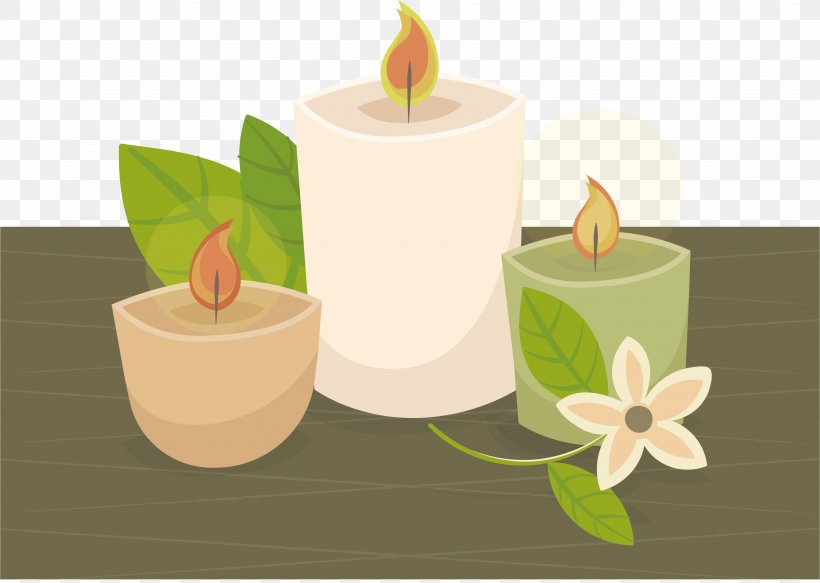 Download Illustration, PNG, 3751x2671px, Spa, Candle, Food, Green Download Free