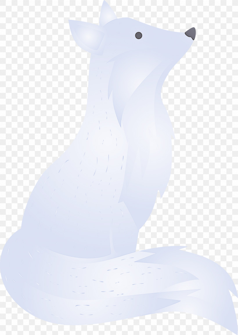 White Animal Figure Figurine, PNG, 2130x3000px, Watercolor Fox, Animal Figure, Figurine, White Download Free