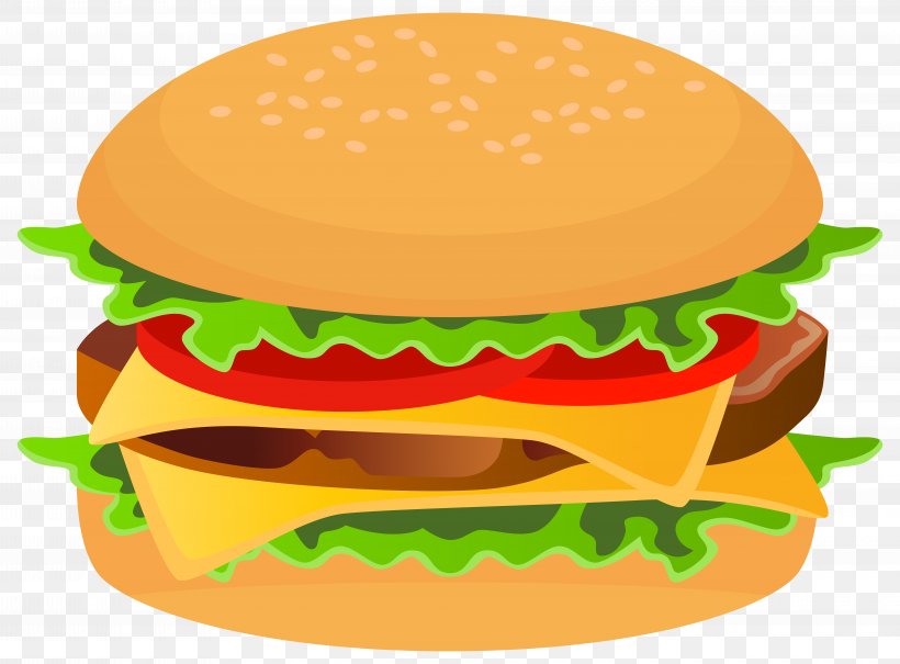 Cheeseburger Clip Art Hamburger Fast Food Macaroni And Cheese, PNG, 8000x5907px, Cheeseburger, Big Mac, Breakfast Sandwich, Cheese, Chicken As Food Download Free