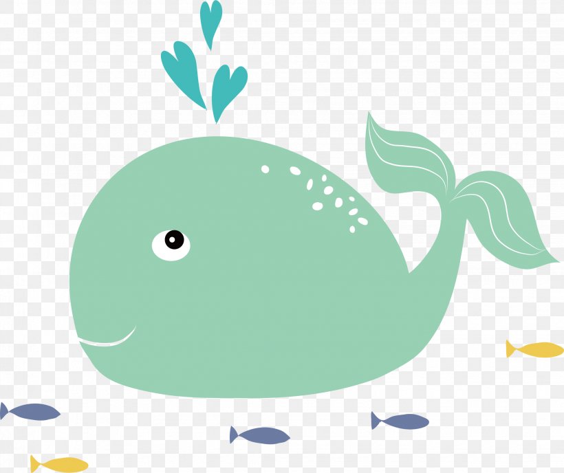 Hand Painted Whale Vector, PNG, 2043x1715px, Whale, Aqua, Clip Art, Drawing, Fish Download Free