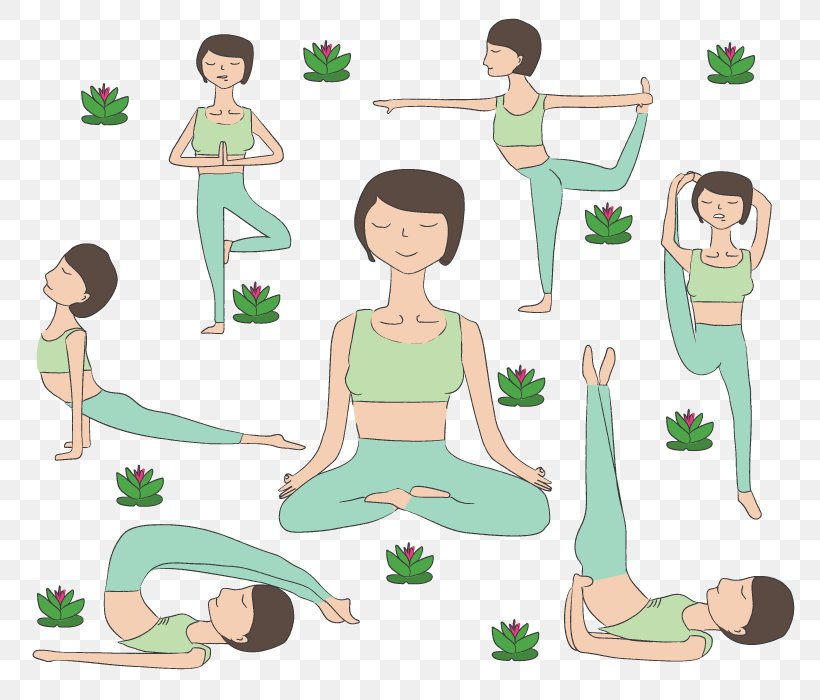 Yoga Day Spa Asana Clip Art, PNG, 800x700px, Watercolor, Cartoon, Flower, Frame, Heart Download Free