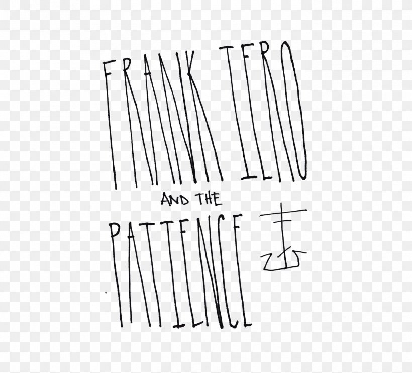 Frank Iero And The Patience Parachutes My Chemical Romance Solo Album Male, PNG, 1369x1239px, Frank Iero And The Patience, Album, Black And White, Frank Iero, Hardware Accessory Download Free
