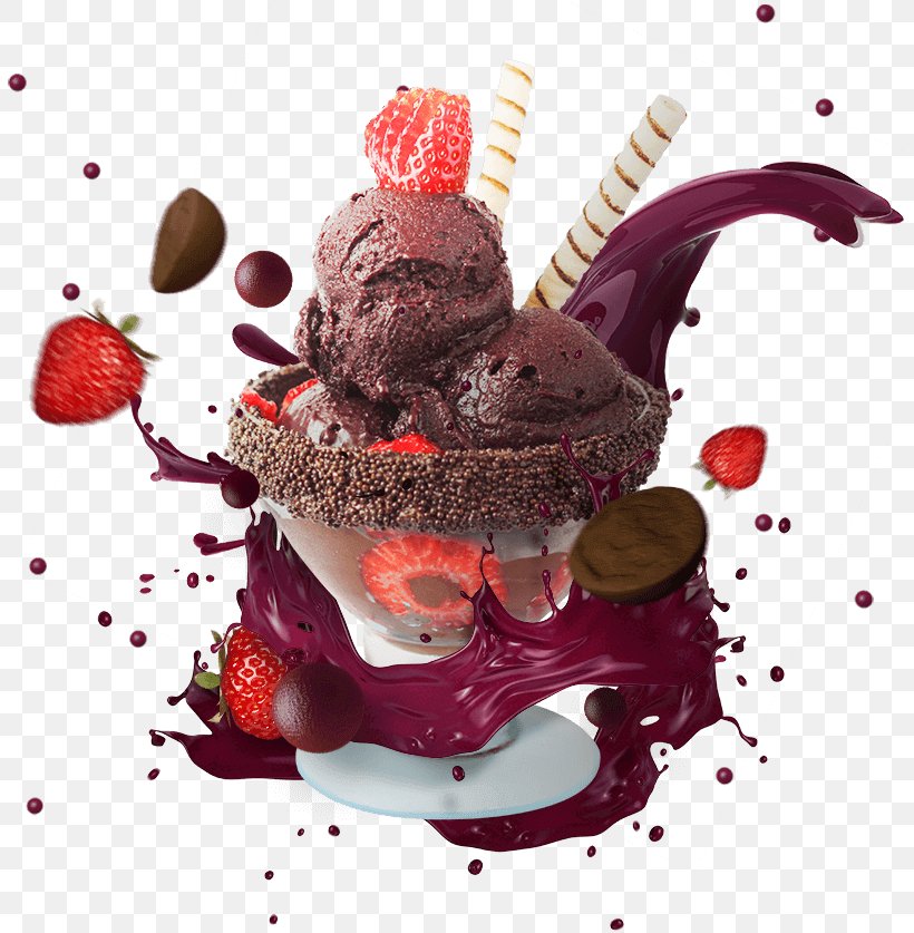 Sundae Chocolate Ice Cream Açaí Palm Restaurant, PNG, 805x837px, Sundae, Berry, Chocolate, Chocolate Brownie, Chocolate Ice Cream Download Free