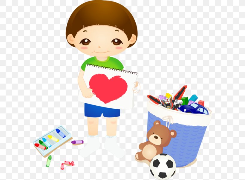 free clipart boy picking up toys