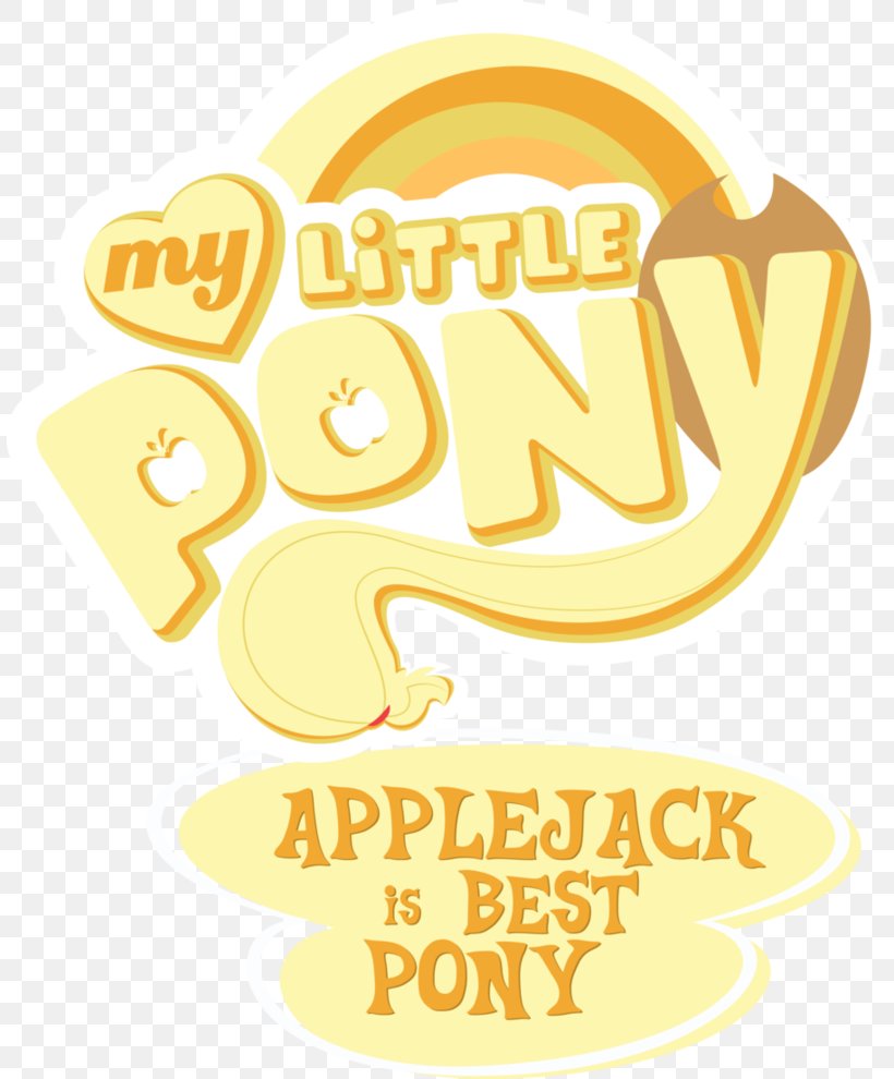 Applejack Derpy Hooves Pony Fluttershy Logo, PNG, 807x990px, Applejack, Apple, Area, Brand, Cuisine Download Free
