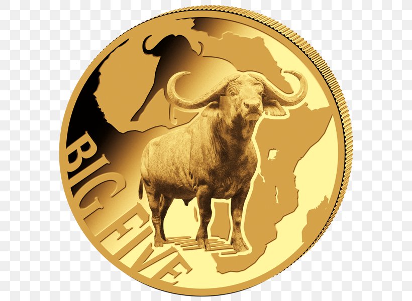 Big Five Game Lion Coin Gold Ounce, PNG, 600x600px, Big Five Game, African Buffalo, Amber Road, Cattle Like Mammal, Coin Download Free