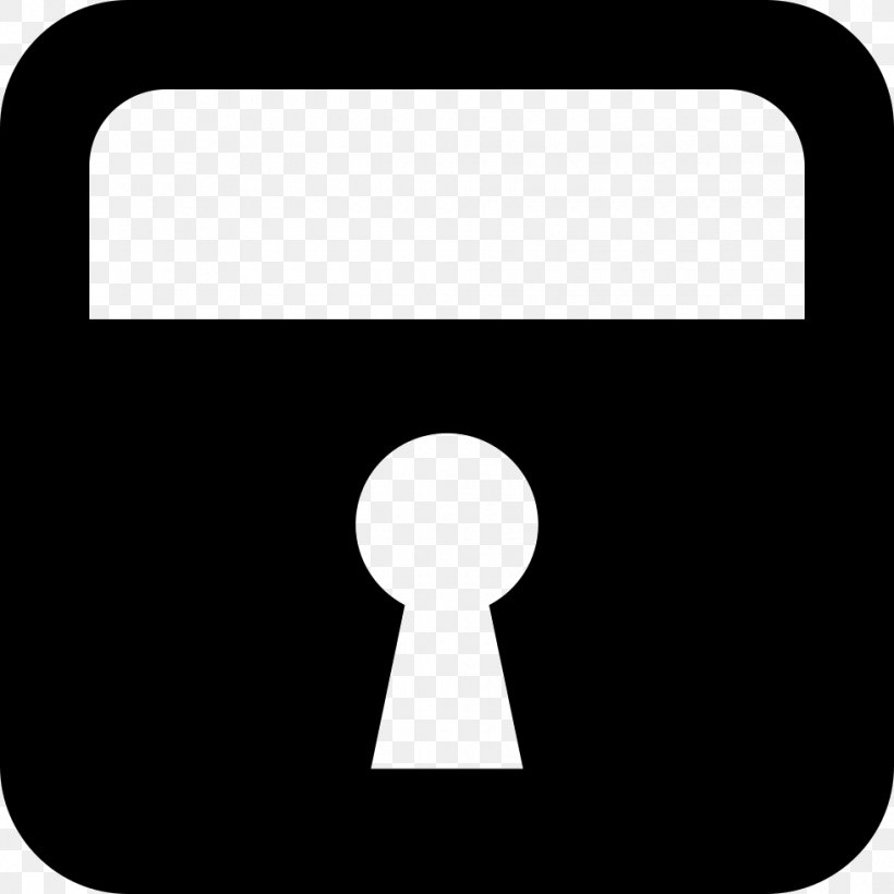 Keyhole Symbol Square Lock, PNG, 980x980px, Keyhole, Black, Black And White, Key, Lock Download Free