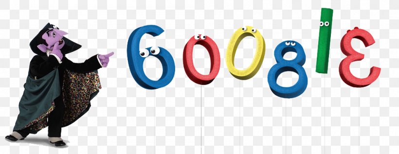 Oscar The Grouch Google Doodle Count Von Count Enrique, PNG, 1048x406px, Oscar The Grouch, Advertising, Anniversary, Banner, Big Bird Download Free