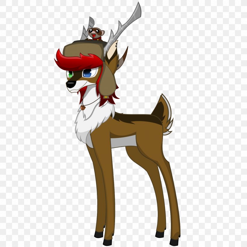 Reindeer Horse Pony Cartoon, PNG, 1615x1615px, Reindeer, Antler, Cartoon, Deer, Fictional Character Download Free
