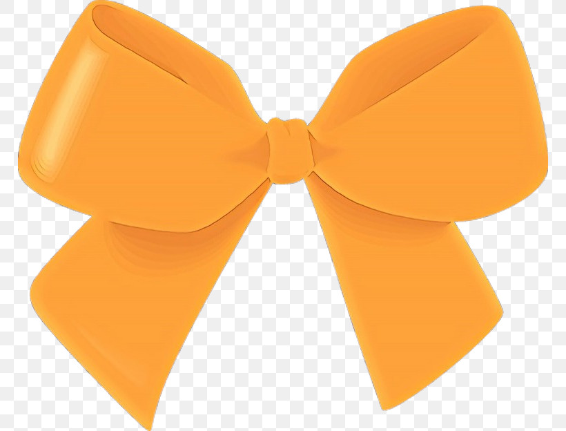 Bow Tie, PNG, 768x624px, Orange, Bow Tie, Ribbon, Yellow Download Free