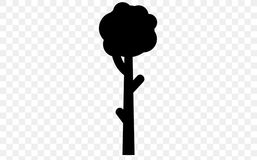 Tree Clip Art, PNG, 512x512px, Tree, Black And White, Silhouette, Symbol Download Free