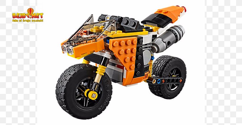 Lego Creator Toy The Lego Group Motorcycle, PNG, 758x426px, Lego Creator, Automotive Exterior, Automotive Tire, Automotive Wheel System, Brand Download Free