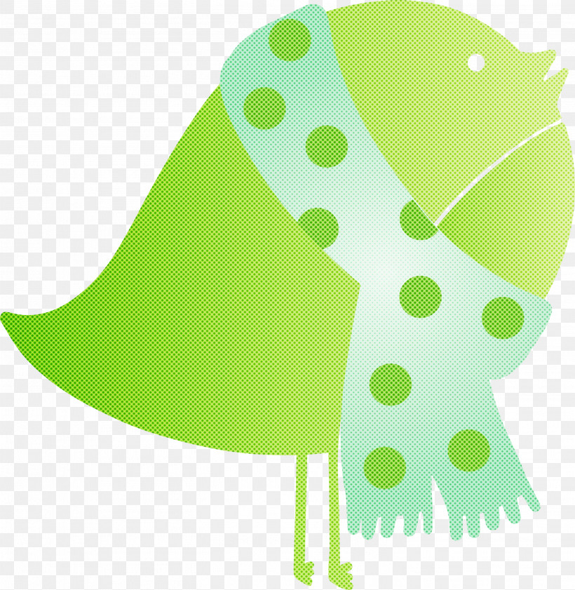 Polka Dot, PNG, 2921x2999px, Winter Bird, Cartoon Bird, Christmas Bird, Green, Leaf Download Free