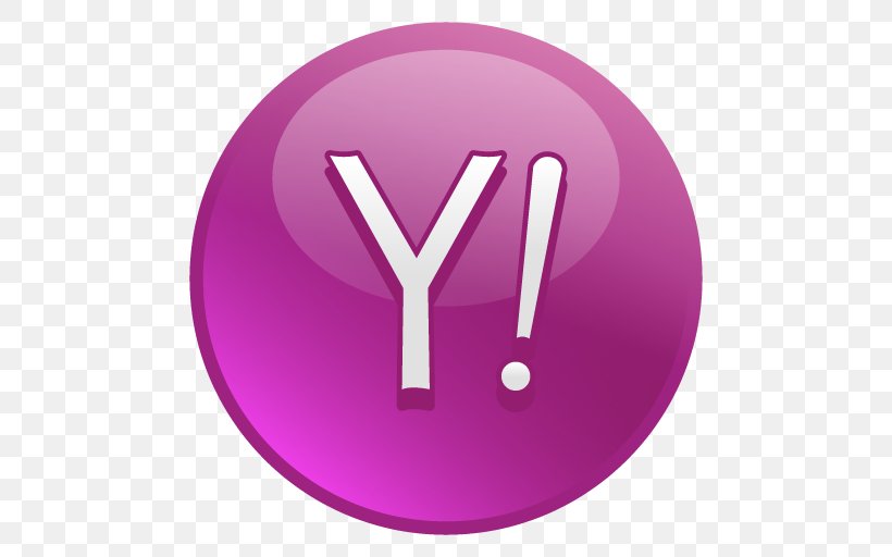 Yahoo! Messenger Email, PNG, 512x512px, Yahoo, Email, Emoticon, Magenta, Pink Download Free