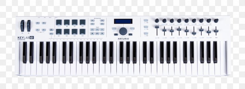MIDI Keyboard MIDI Controllers Arturia Sound Synthesizers, PNG, 1500x547px, Midi Keyboard, Arturia, Brand, Circuit Component, Electronic Instrument Download Free
