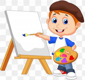 Painting Cartoon Royalty-free Drawing, PNG, 1000x948px, Painting, Area,  Art, Boy, Canvas Download Free